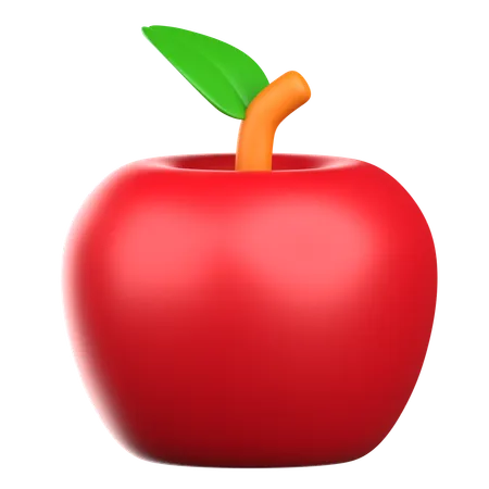 Apfel  3D Icon