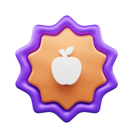 Apfel  3D Icon