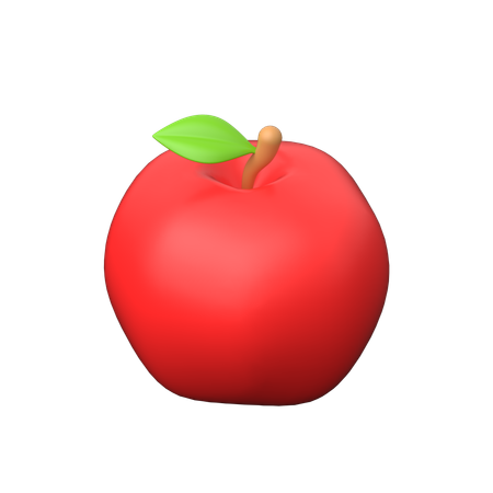 Apfel  3D Icon