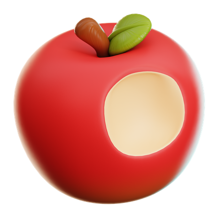 Apfel  3D Icon