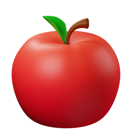 Apfel  3D Icon