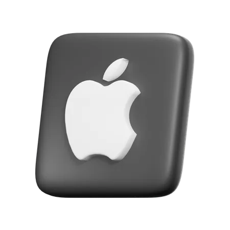 Apfel  3D Icon