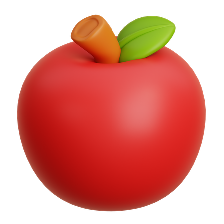 Apfel  3D Icon