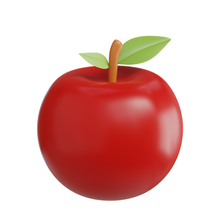 Apfel  3D Icon