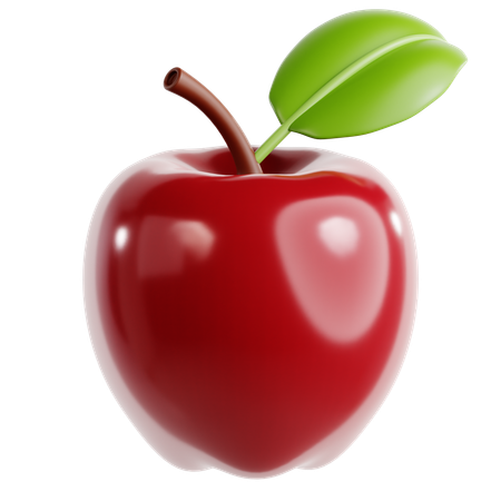 Apfel  3D Icon