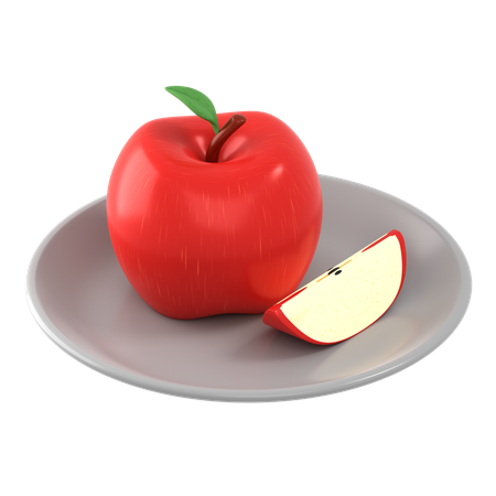 Apfel  3D Icon