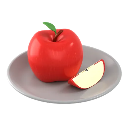 Apfel  3D Icon