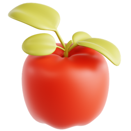 Apfel  3D Icon