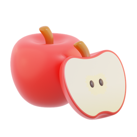 Apfel  3D Icon