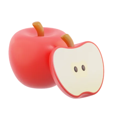 Apfel  3D Icon