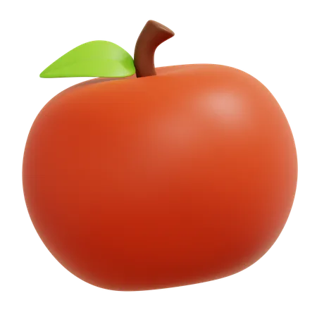 Apfel  3D Icon