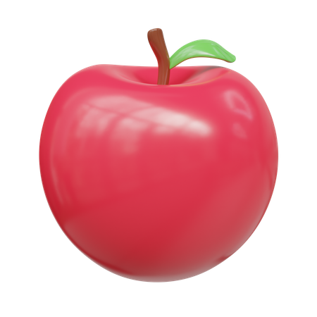 Apfel  3D Icon