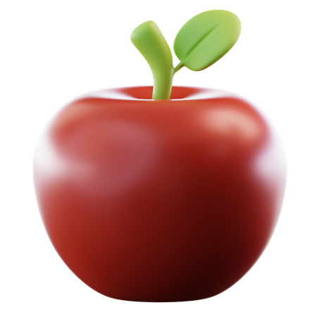 Apfel  3D Icon