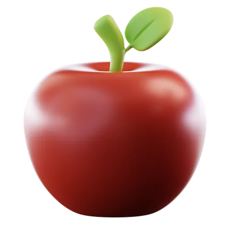 Apfel  3D Icon