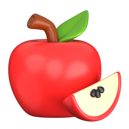 Apfel  3D Icon