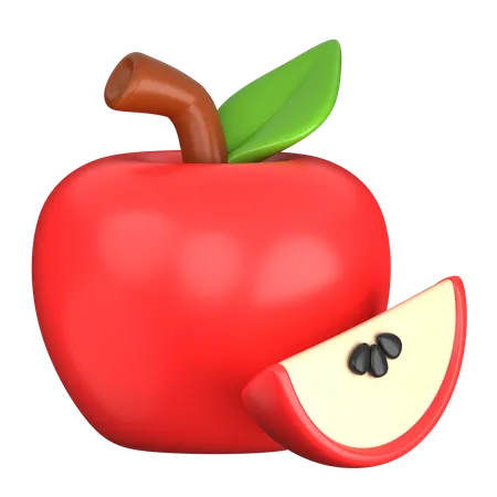 Apfel  3D Icon