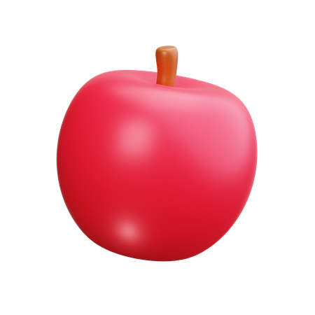 Apfel  3D Icon