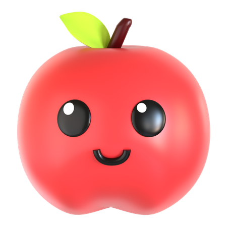 Apfel  3D Icon