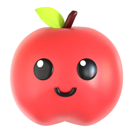 Apfel  3D Icon