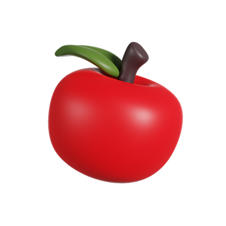 Apfel  3D Icon