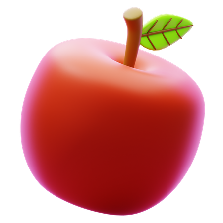 Apfel  3D Icon