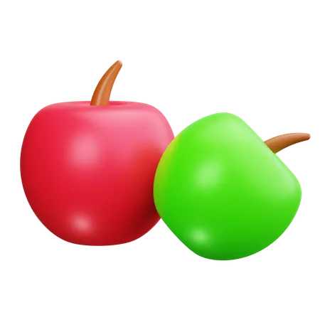 Apfel  3D Icon