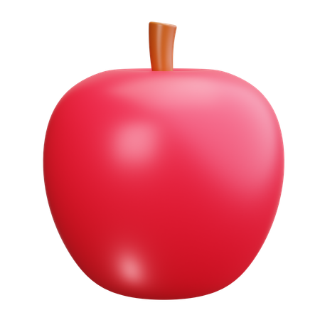 Apfel  3D Icon