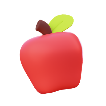 Apfel  3D Icon