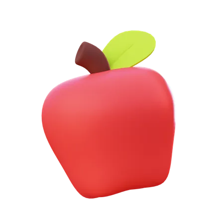 Apfel  3D Icon