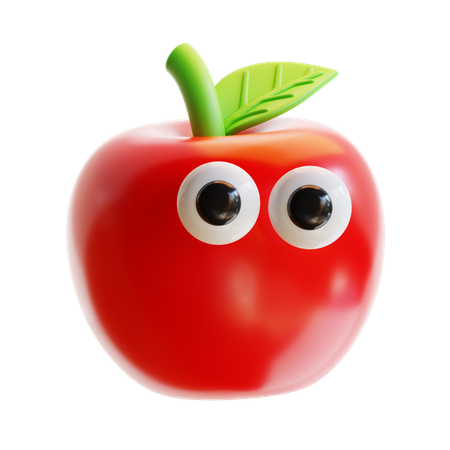 Apfel  3D Icon