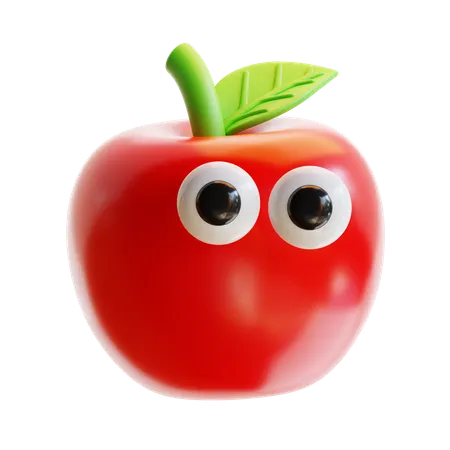 Apfel  3D Icon