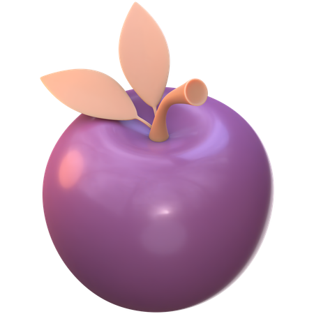 Apfel  3D Icon