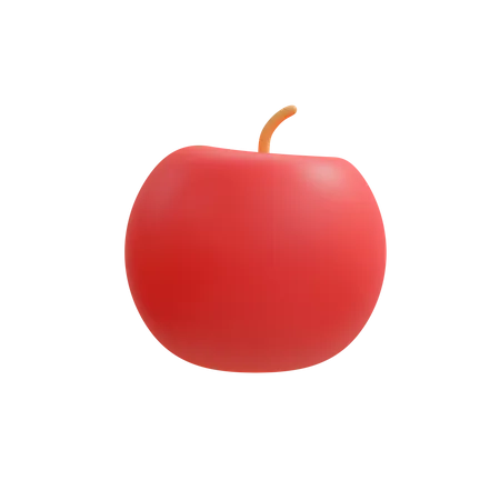 Apfel  3D Illustration