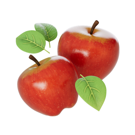 Äpfel  3D Icon