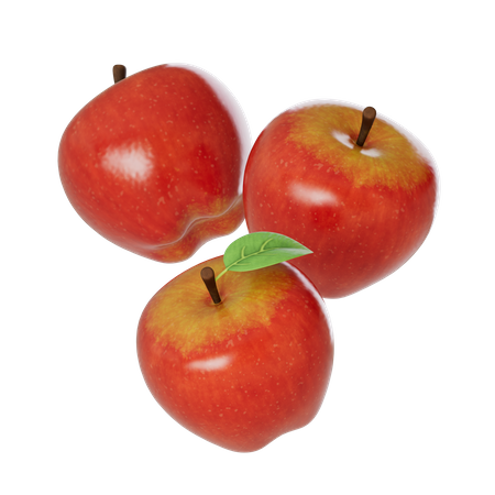 Äpfel  3D Icon
