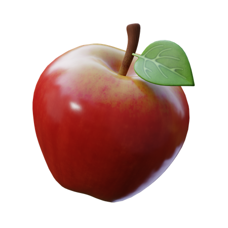 Apfel  3D Icon