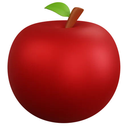 Apfel  3D Icon