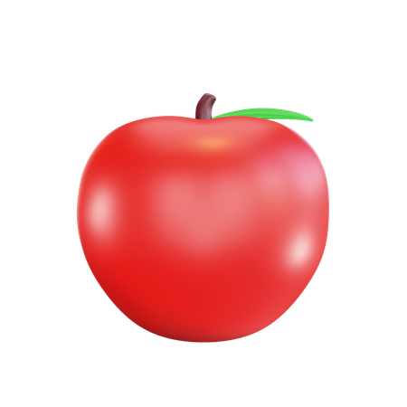 Apfel  3D Icon