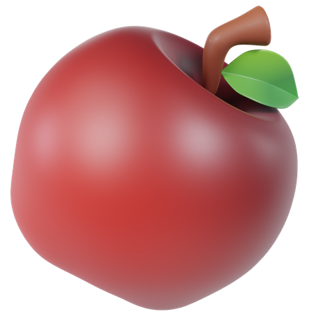 Apfel  3D Icon