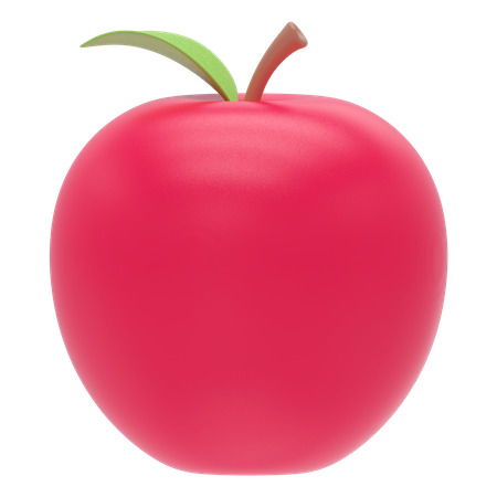 Apfel  3D Icon