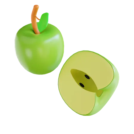 Apfel  3D Icon