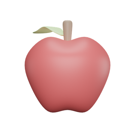 Apfel  3D Icon