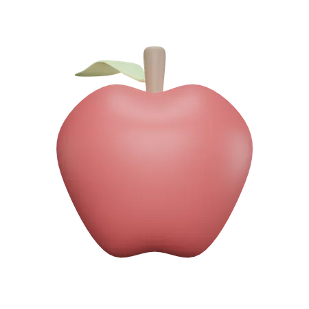 Apfel  3D Icon