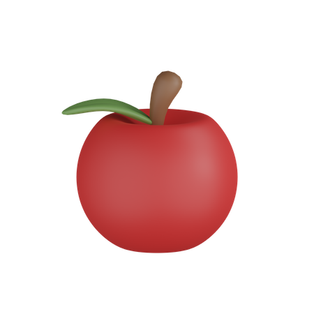 Apfel  3D Icon