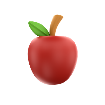 Apfel  3D Icon