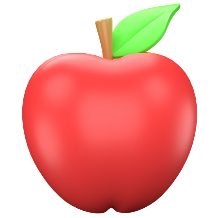 Apfel  3D Icon