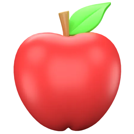 Apfel  3D Icon