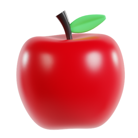 Apfel  3D Icon