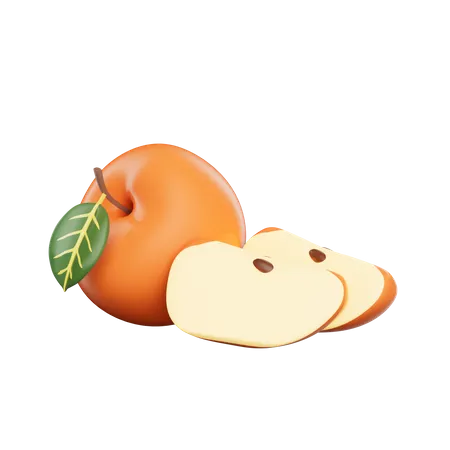 Apfel  3D Icon