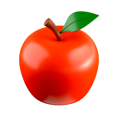 Apfel  3D Icon